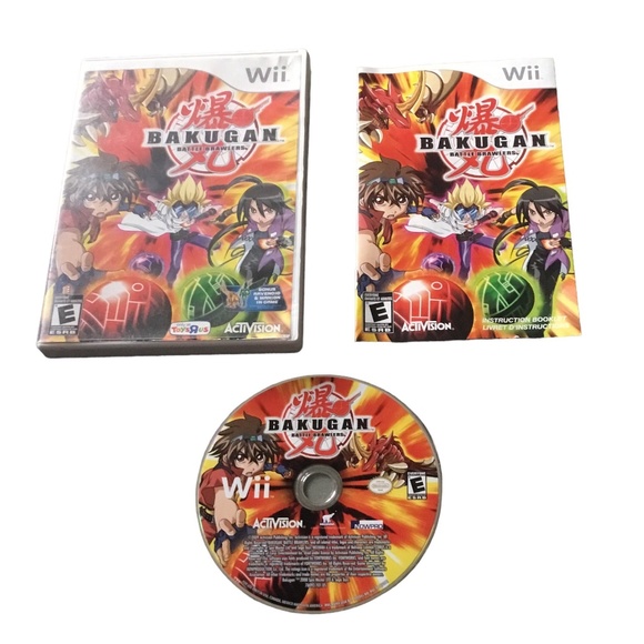 Bakugan battle brawlers best sale wii